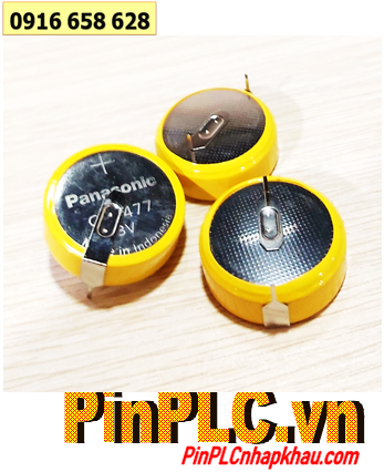 Pin nồi cơm điện Pin 3v lithium Panasonic CR2477 (chân thép 2 chân) Made in Indonesia